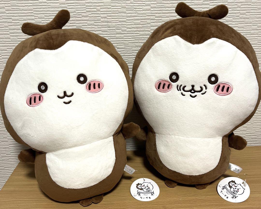 ちいかわ　てんし♡あくま　カブトムシ　うさぎ　モモンガ　BIGぬいぐるみ　7点