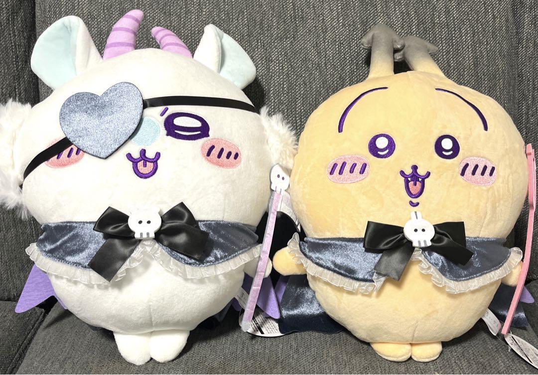 ちいかわ　てんし♡あくま　カブトムシ　うさぎ　モモンガ　BIGぬいぐるみ　7点