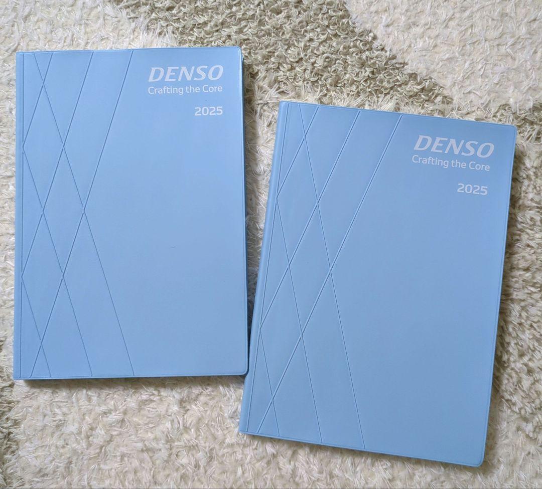 DENSO 2025年システム手帳 青