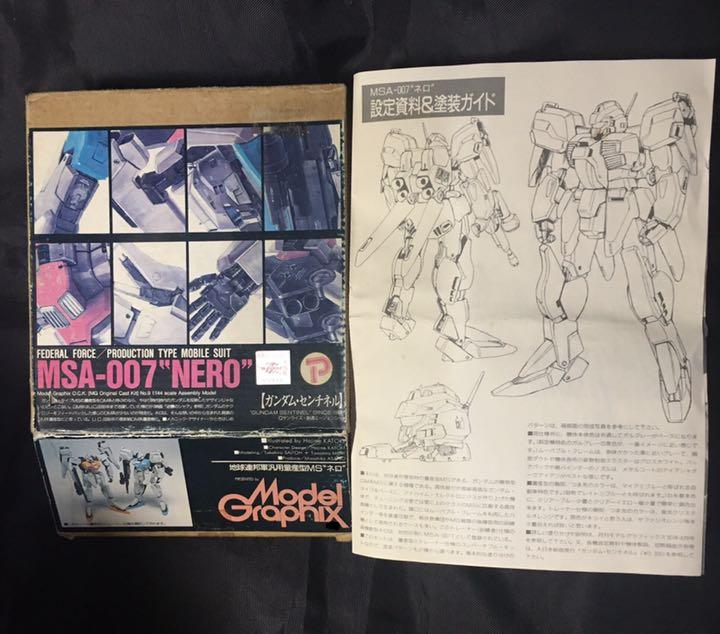 レア絶版 ガンダム・センチネル　地球連邦軍汎用量産型MS＂ネロ＂M Gra
