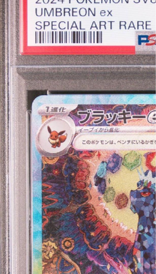ブラッキーex SAR PSA10 テラスタルフェスex 　ポケモンカード