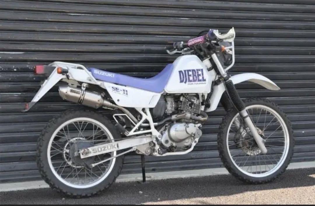 スズキ ジェベル200ソリッド モタード 異形スリップオン SUS マフラー 通販自動車・オートバイ - スズキ ジェベル200ソリッド モタード