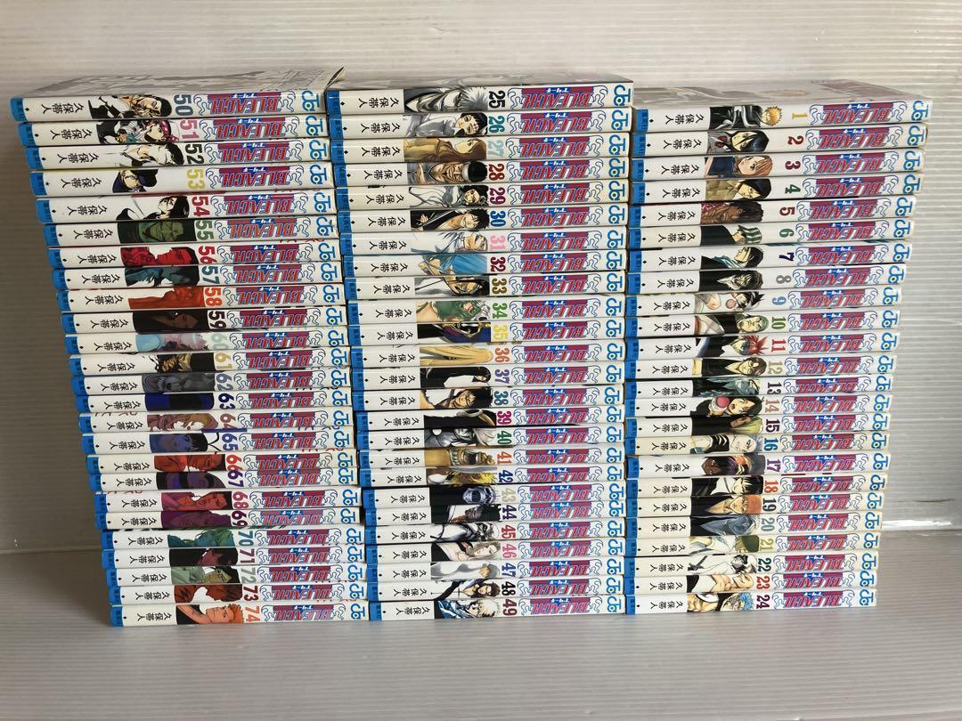 BLEACH ブリーチ 全74巻 全巻　送料無料　漫画　久保帯人　コミック BLEACH ブリーチ 全74巻 全巻 送料無料 漫画 コミック 久保帯人