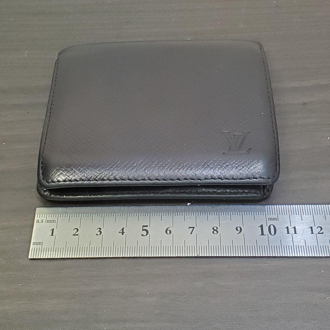 ルイヴィトン　タイガライン　二つ折り財布　メンズ