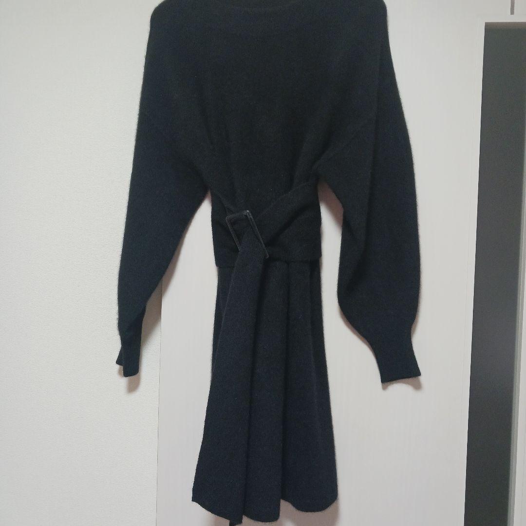 SNIDEL　ラクーンニットワンピース