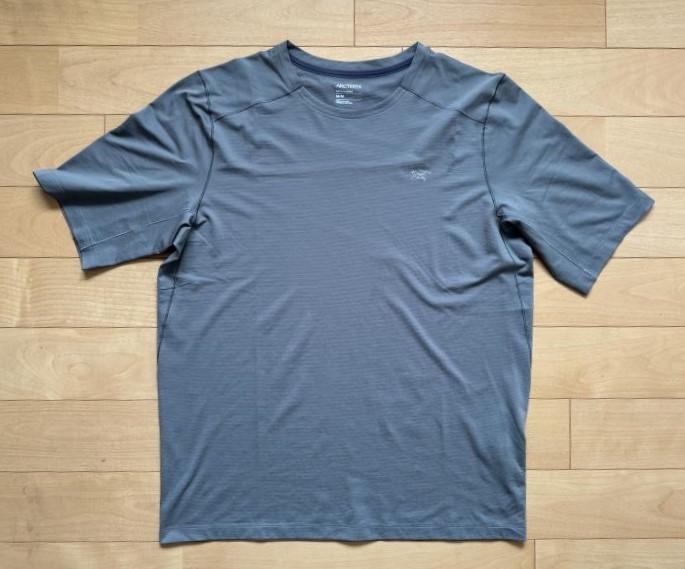 アークテリクス Tシャツ コーマック クルー M グリーン