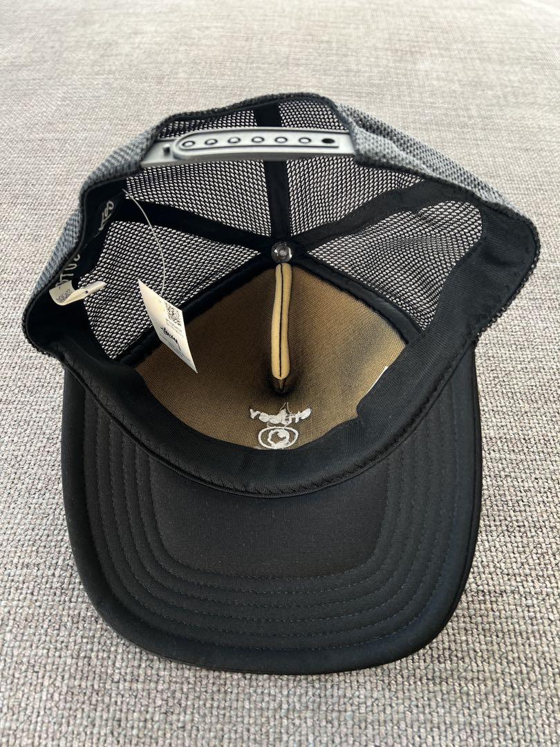 新品 Stussy×A bathing ape 30周年記念cap BLACK