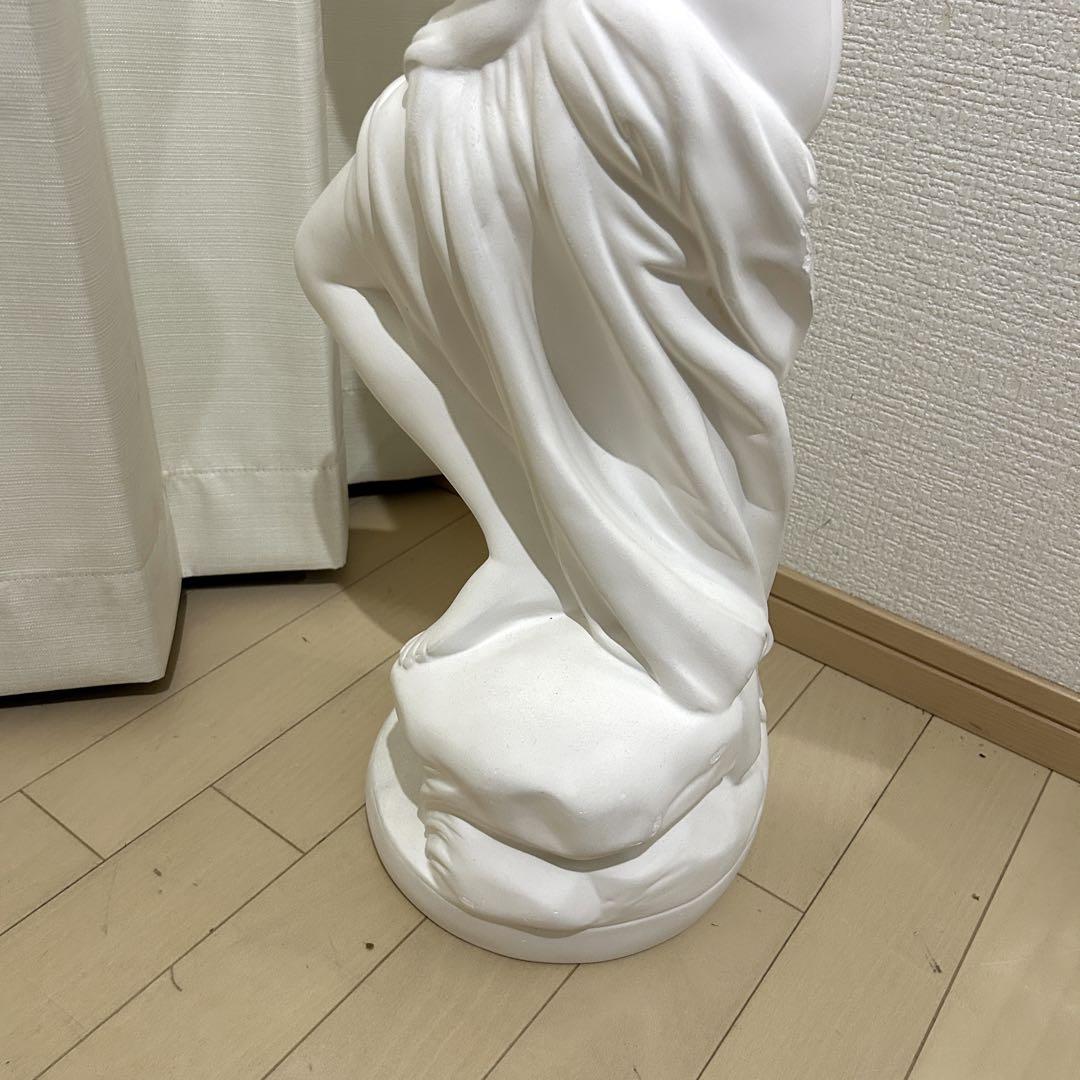 湯浴みするヴィーナス像 石膏 像 置物 オブジェ 高さ約68cm