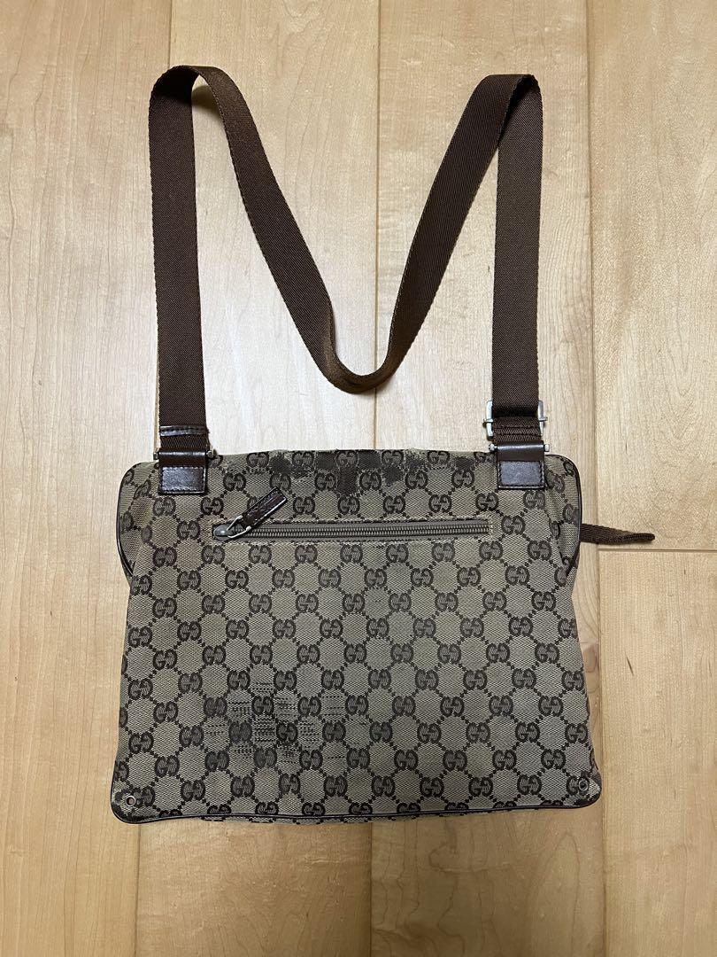 GUCCI GGマーク ブラウン サコッシュ