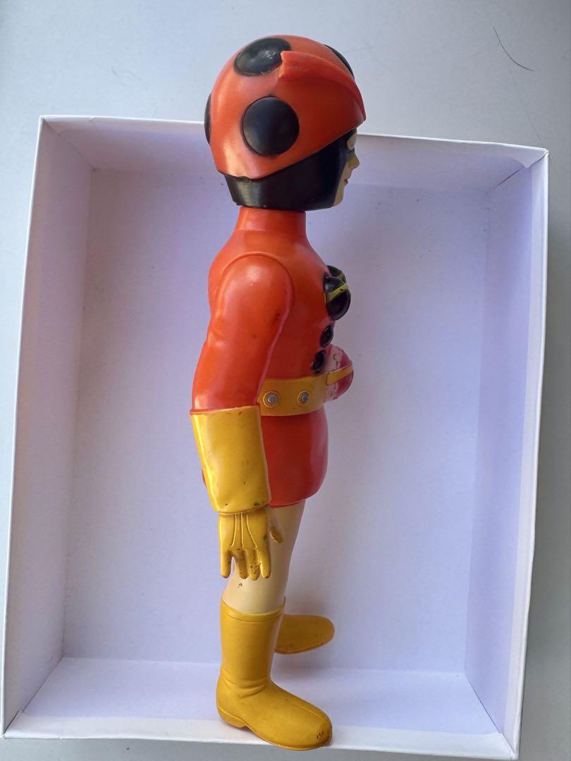 当時物　旧バンダイ　仮面ライダーストロンガー　電波人間タックル　ソフビ 当時物 旧バンダイ 仮面ライダーストロンガー 電波人間タックル