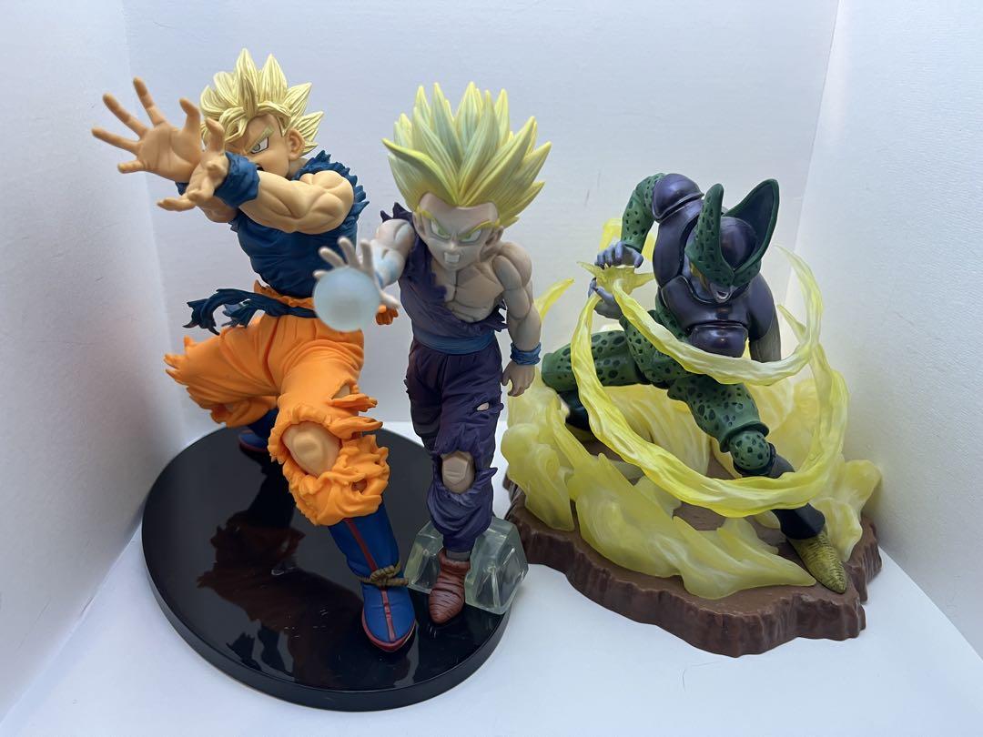 ドラゴンボールZ フィギュア　親子かめはめ波　セルVS悟飯