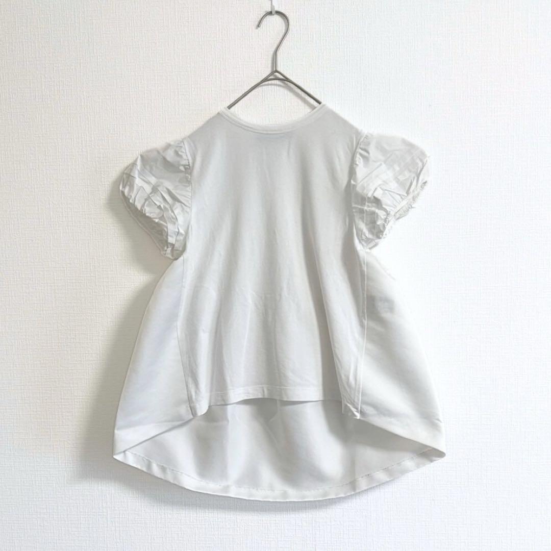 美品】VERY掲載☆YOKO CHAN ヨーコチャン 白パフスリーブカットソー
