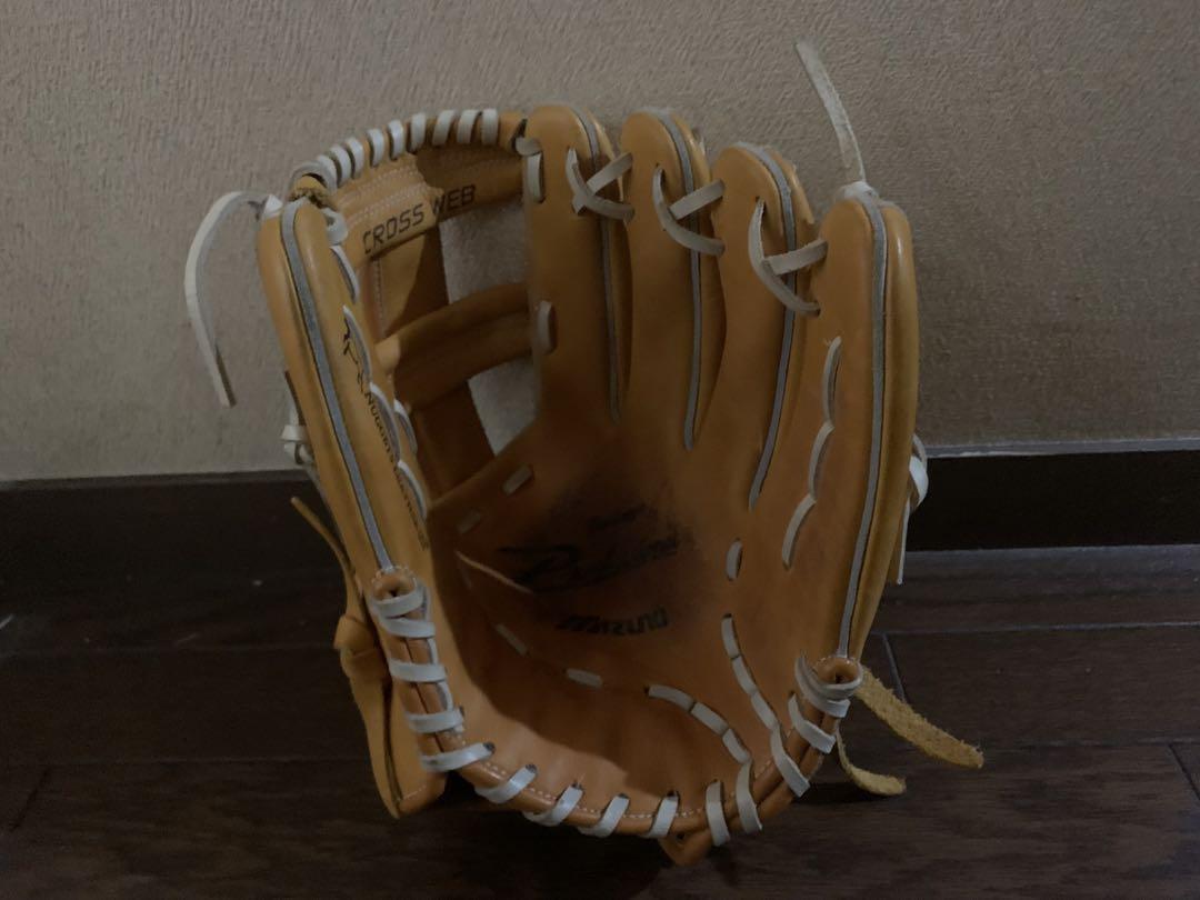 けんご　ミズノ　内野手用グローブ　サイズ5 右投げ　サード向き