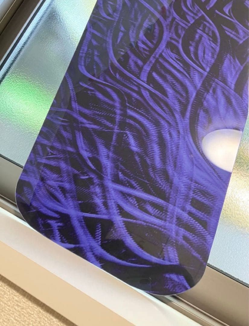 三菱フソウ✨スーパーグレート✨安全窓✨青紫グラインダータトゥー柄 三菱フソウ✨スーパーグレート✨安全窓✨青紫グラインダータトゥー柄