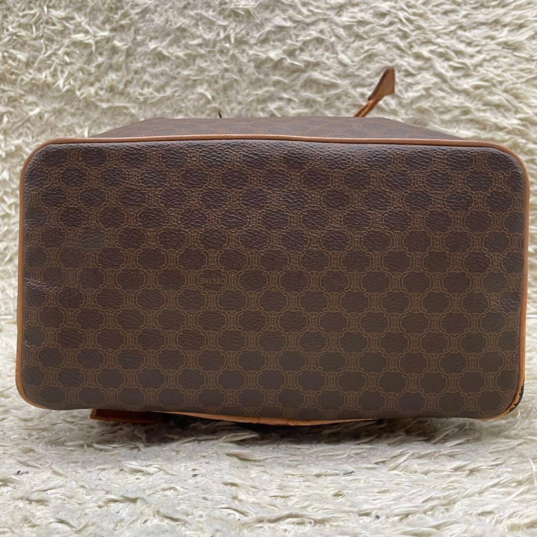 ◆美品◆ CELINE リュック マカダム柄 ガンチーニ金具 巾着