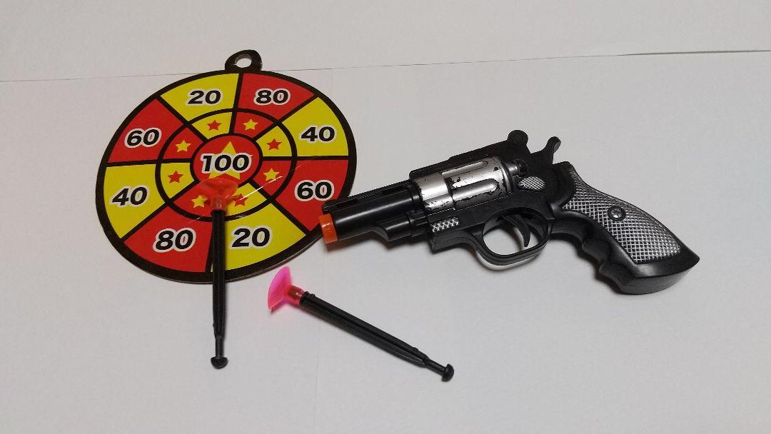 【くっつきピストル】銃のおもちゃ