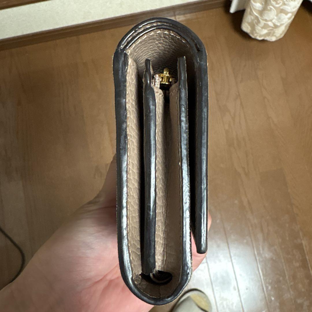 GUCCI 二つ折り財布 ピンク ベージュ パヒューム付き