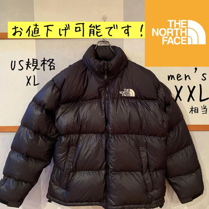 最低価格の 【人気のブラック】ノースフェイス ヌプシ メンズ XXXL相当 ブラック - ダウンジャケット