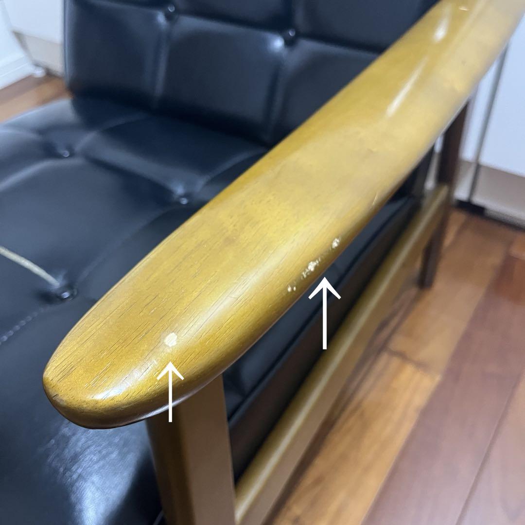 カリモク60 Kチェア　1シーター　スタンダードブラック
