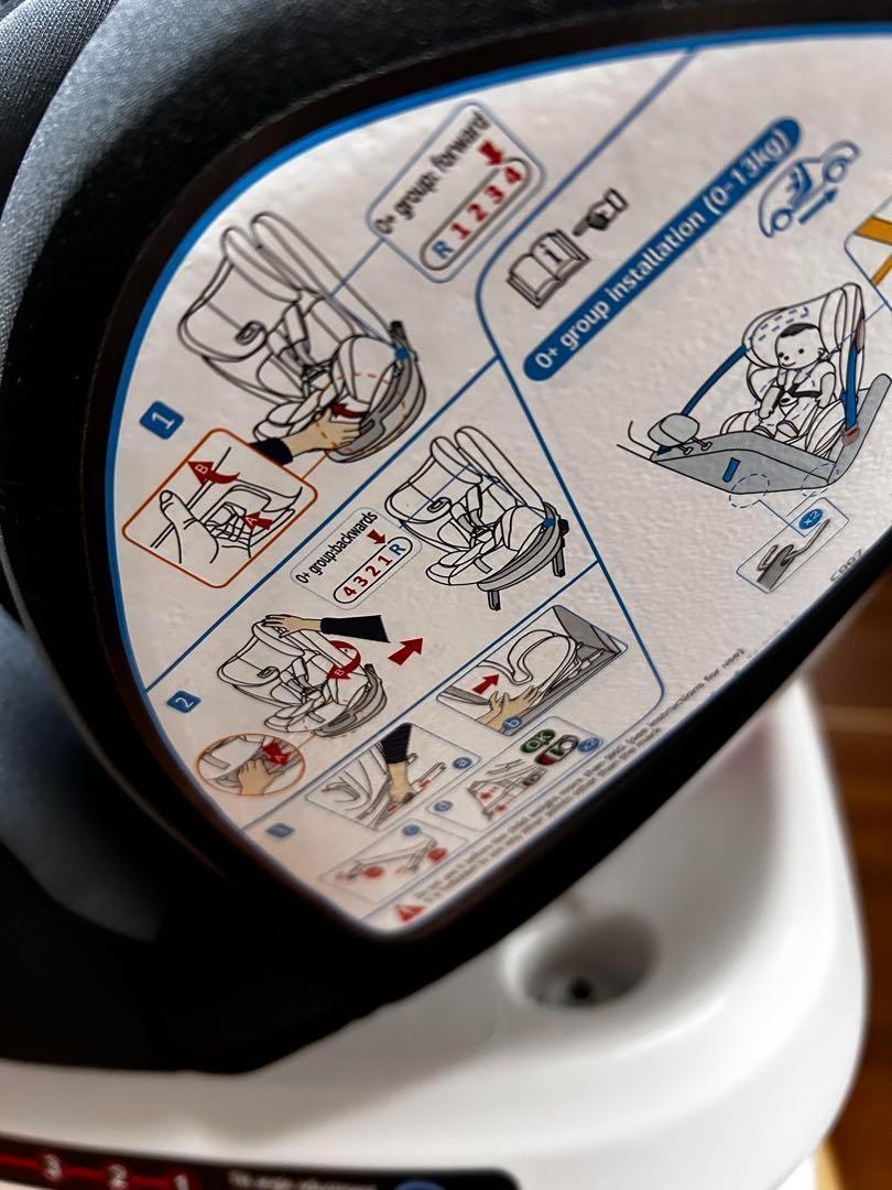 新品 新生児から使えるチャイルドシート 360°回転 ISOFIX 0〜12歳