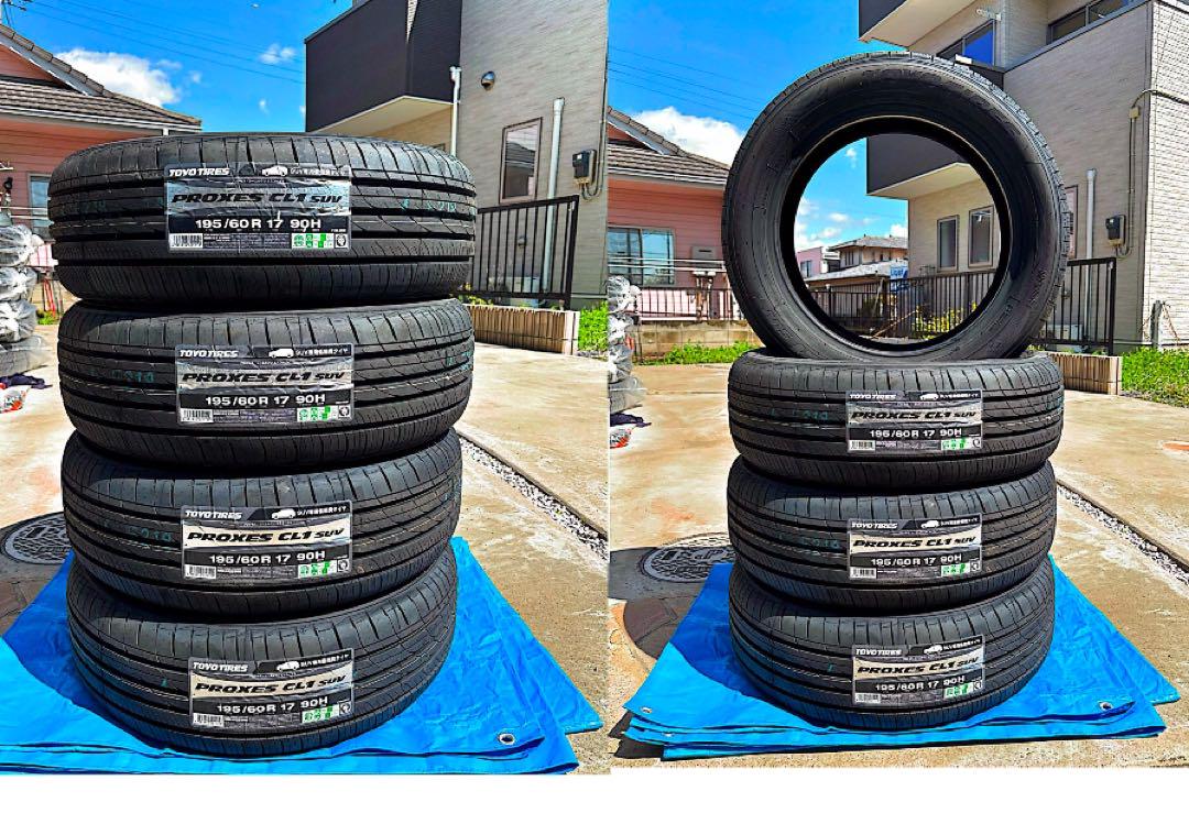 新品TOYO TIRES PROXES CL1 SUV 195/60R17