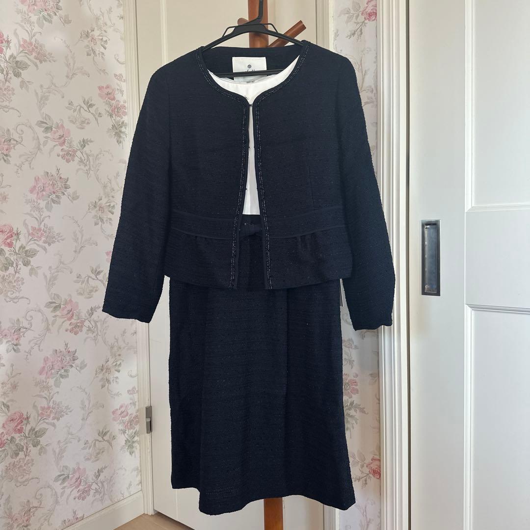 エフデ 9号 フォーマルスーツ ネイビー 新品未使用 タグ付き エフデ 9号 フォーマルスーツ ネイビー 新品未使用 タグ付き