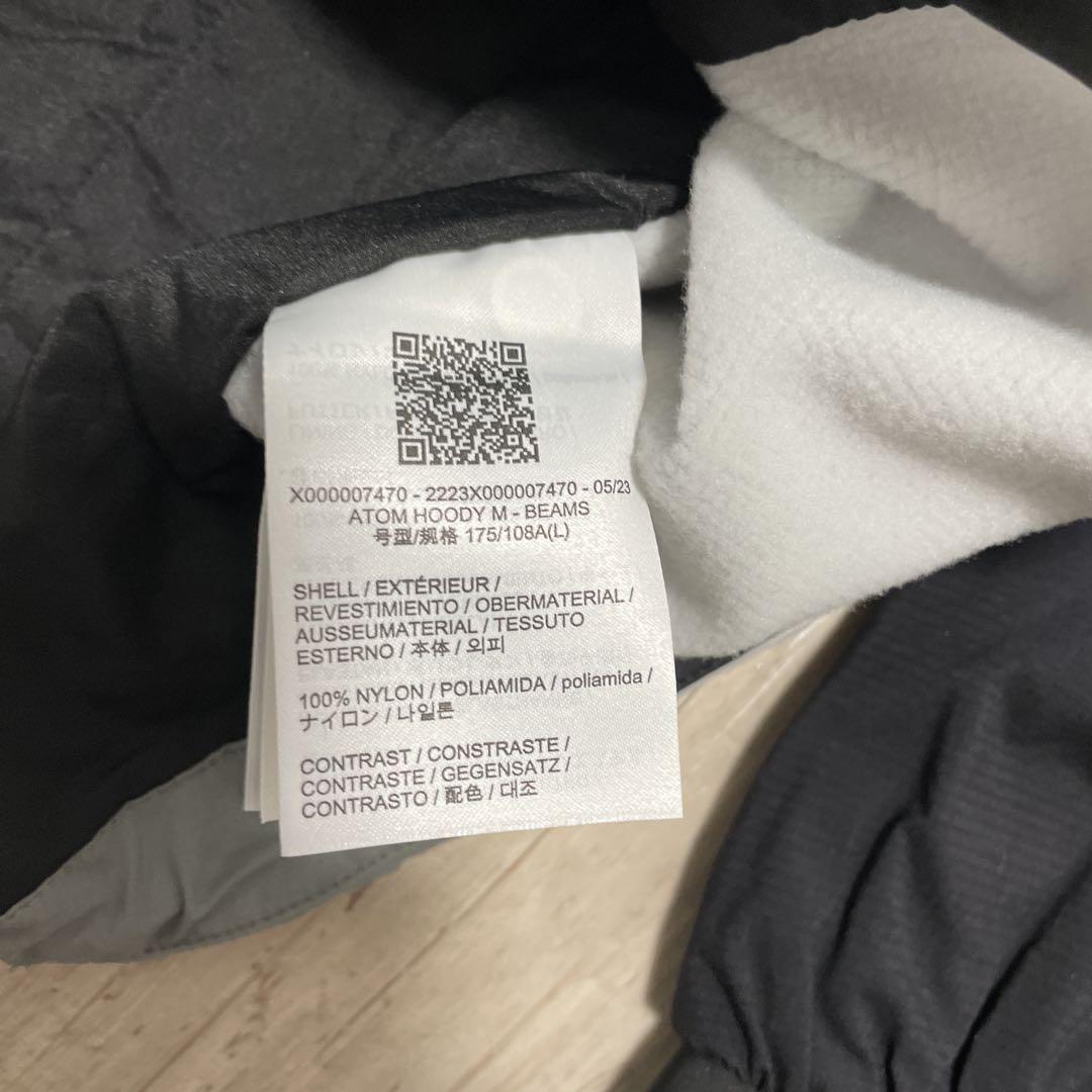 【コグマ】ARC’TERYX×BEAMS Wabi-Sabi Atom