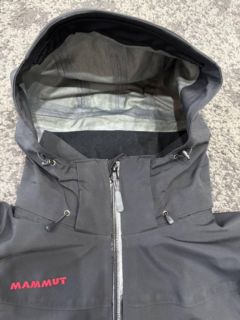 マムート　MAMMUT 黒 ゴアテッド　マウンテンジャケット　XL