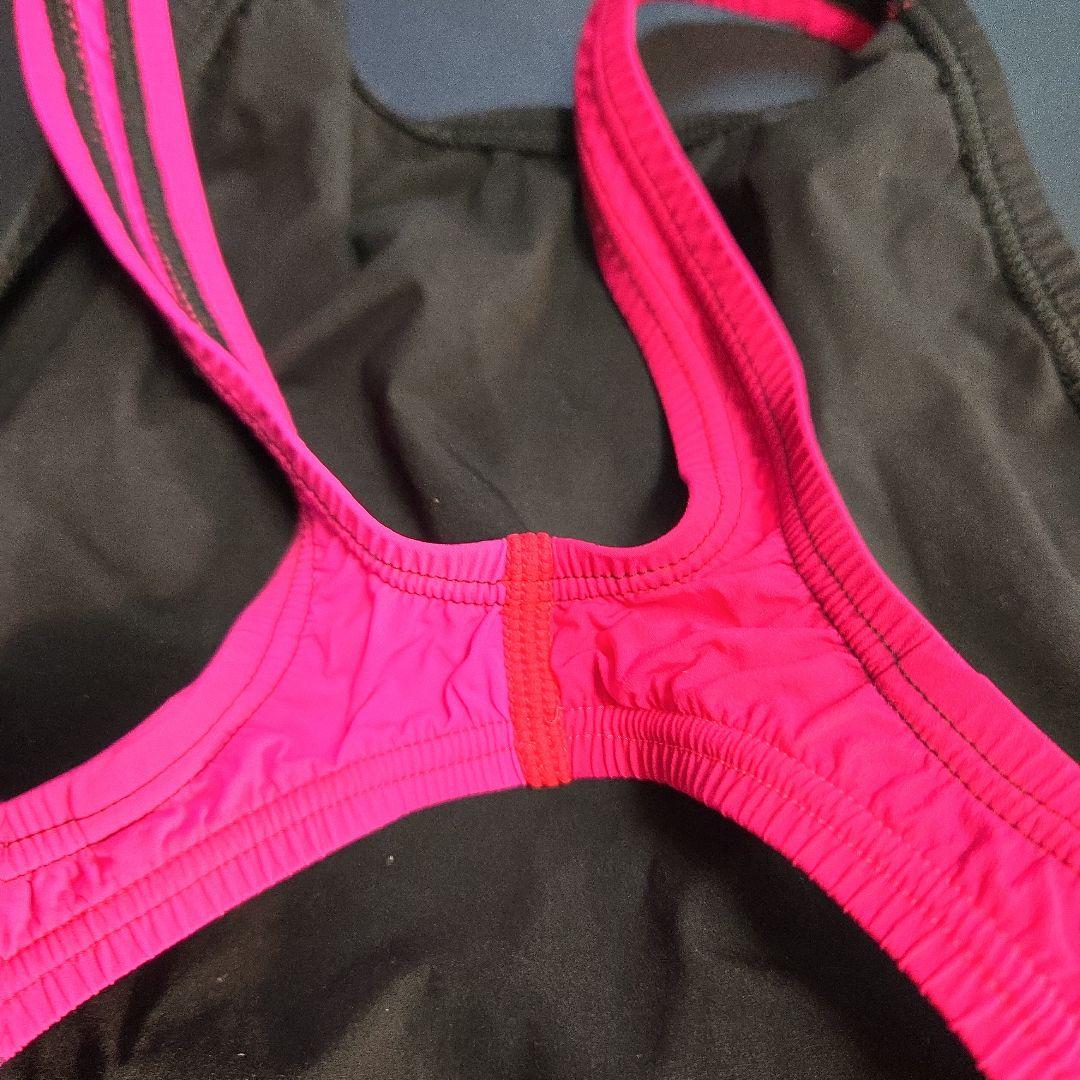 speedo　スピード 黒/ピンク　競泳用　3S speedo スピード 黒/ピンク 競泳用 3S