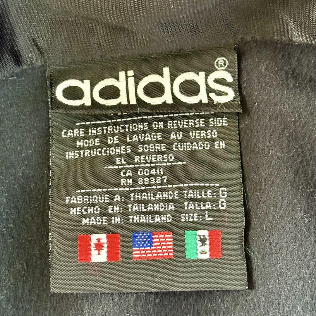 り*け様 80s~90sアディダスadidas トラックジャケット ブラック　サ