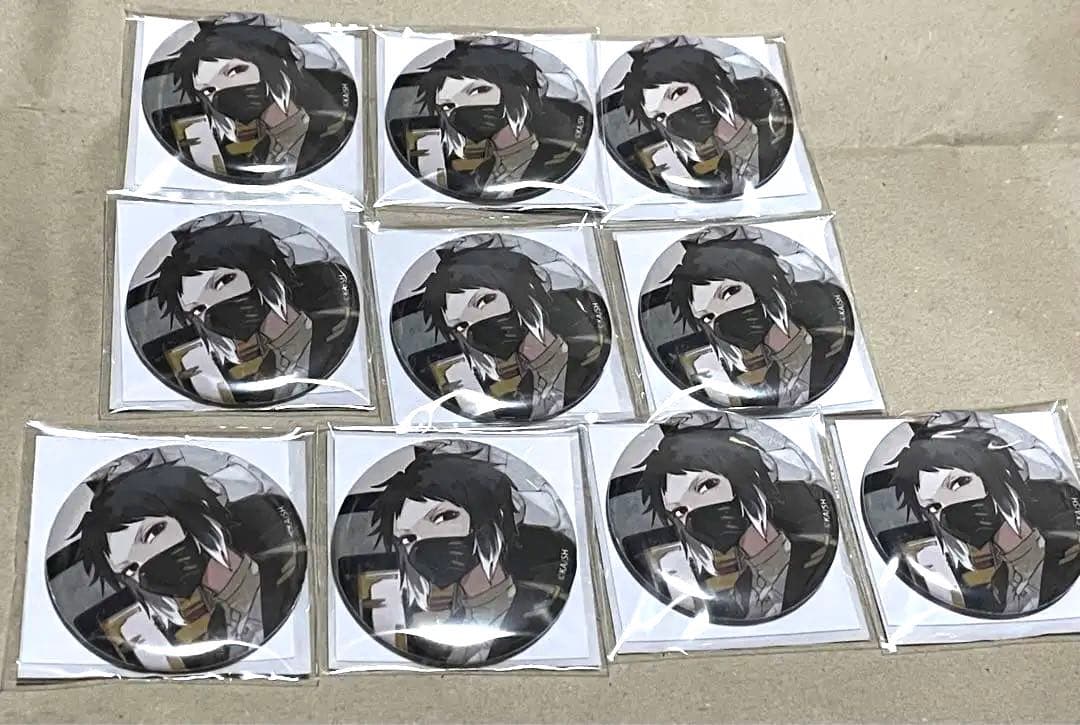 30%OFF】 文豪ストレイドッグス 芥川龍之介 春河35イラスト 缶バッジ