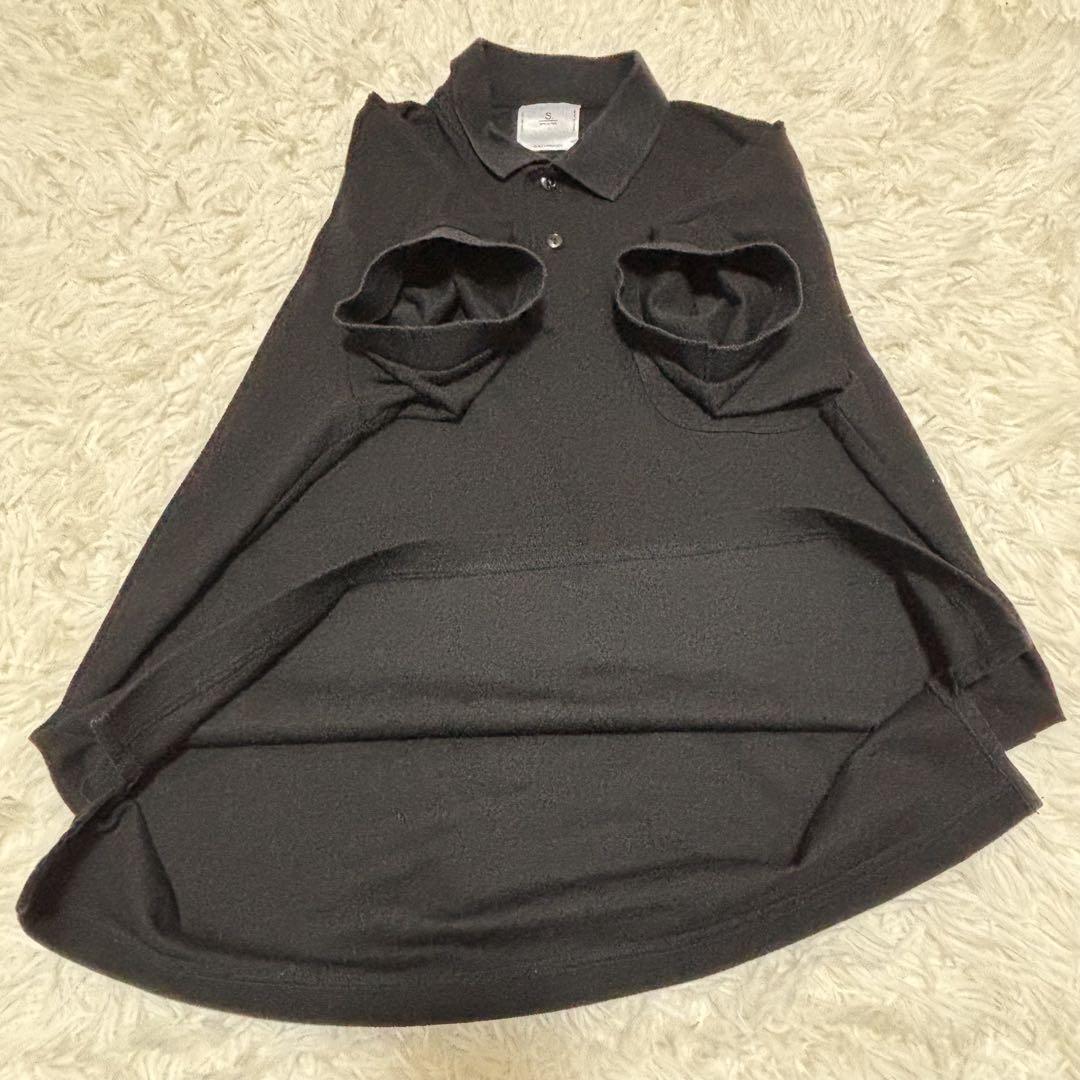s .specialties JUST WE NEED 黒ポロシャツ　Mサイズ