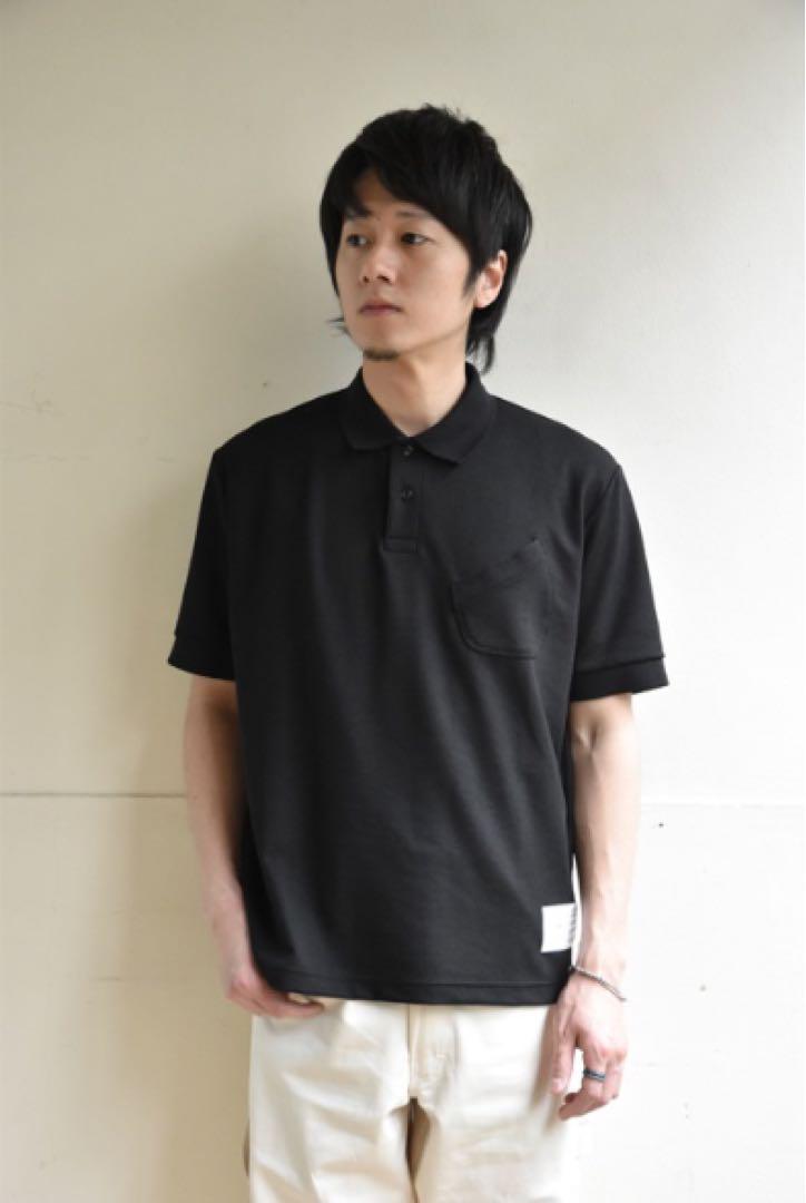 s .specialties JUST WE NEED 黒ポロシャツ　Mサイズ