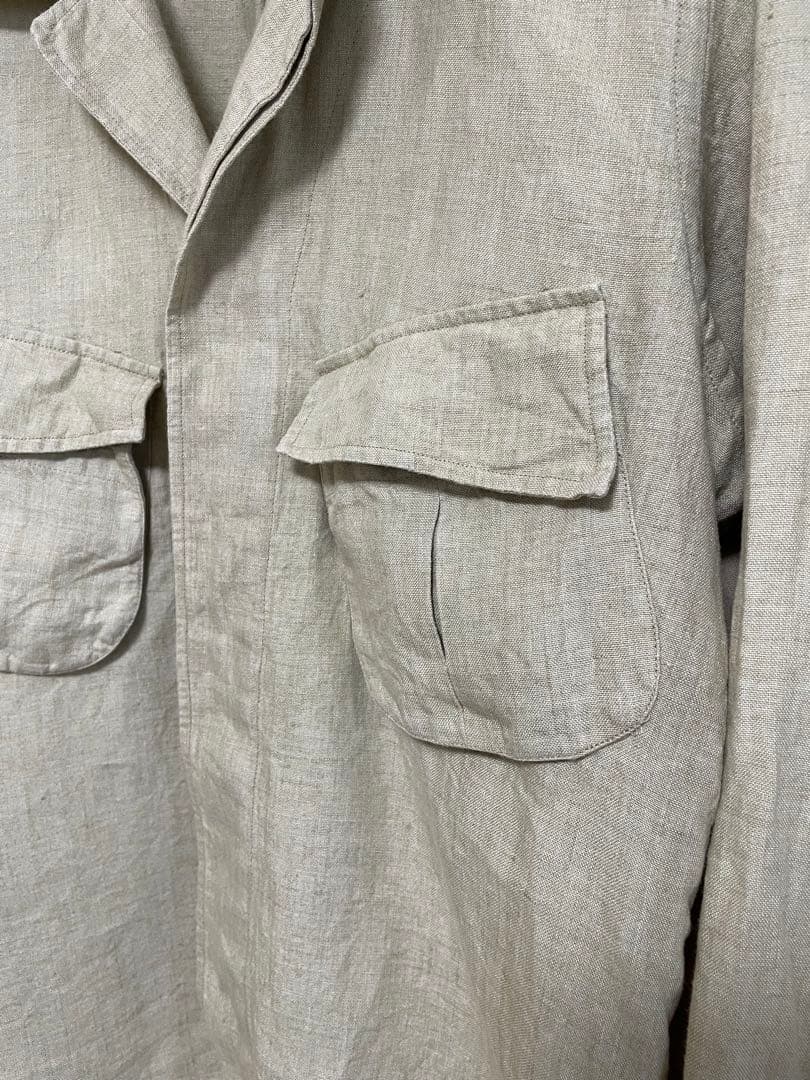 格安SALEスタート】バグッタ ミリタリー オープンカラー シャツ 長袖