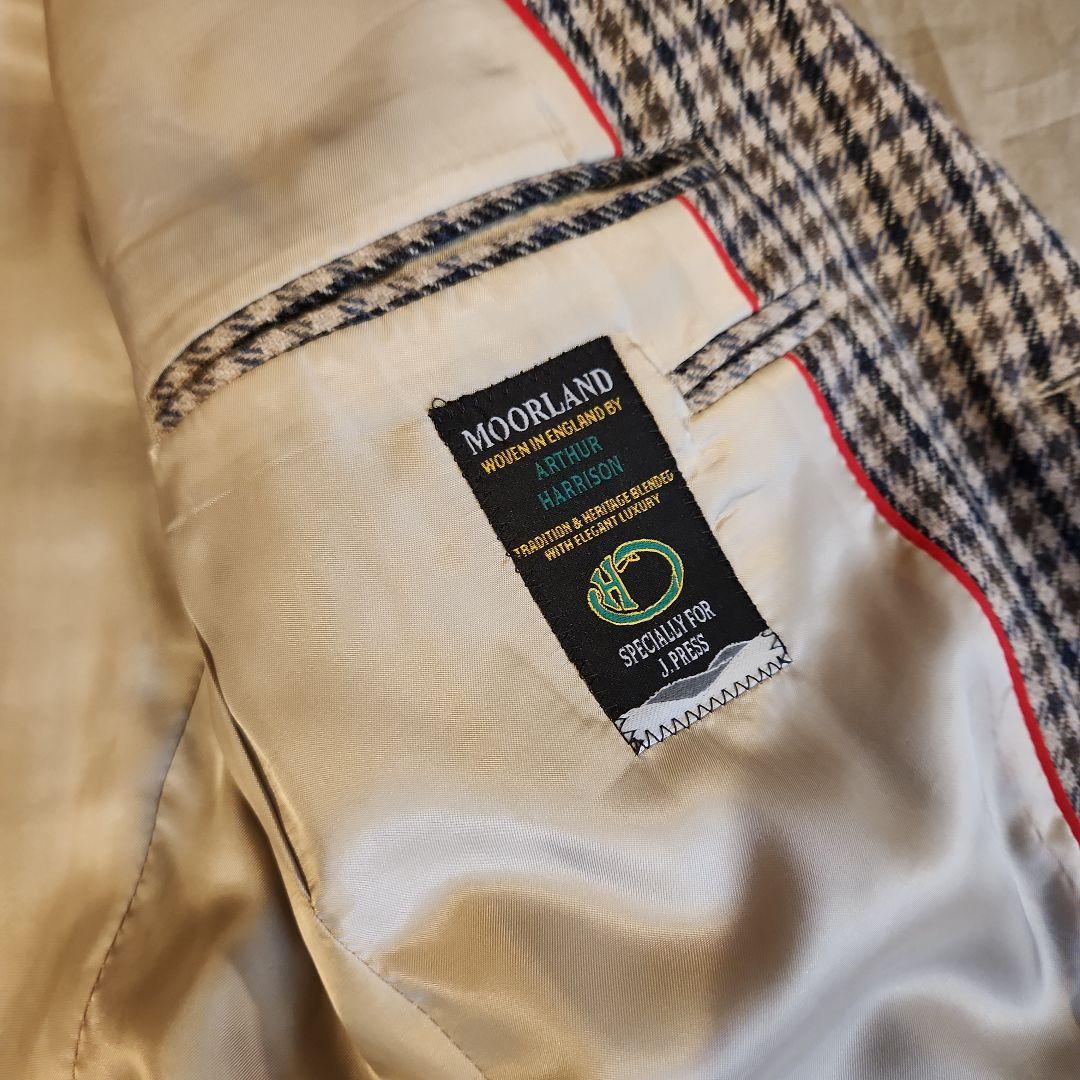 Moorland ×J.Press テーラードジャケット チェック柄