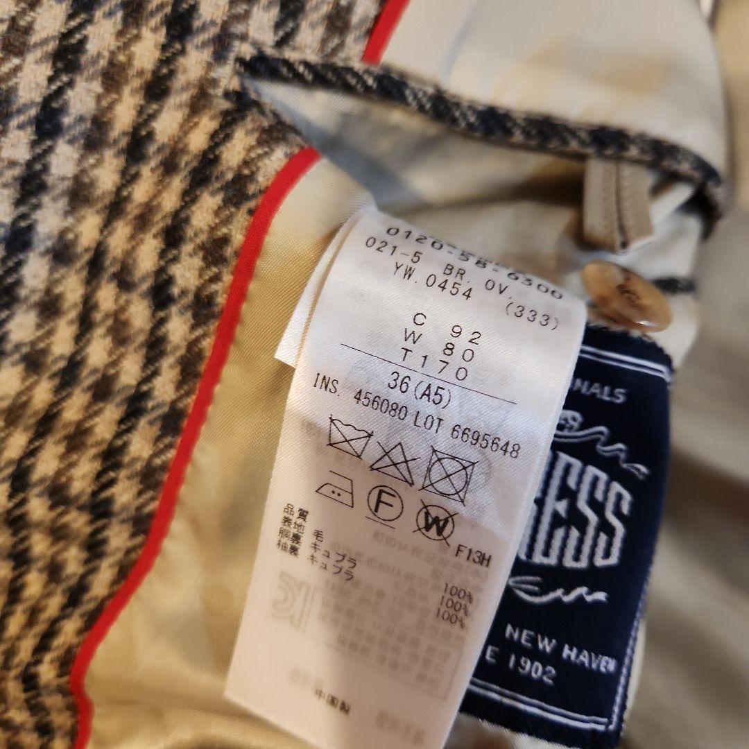 Moorland ×J.Press テーラードジャケット チェック柄