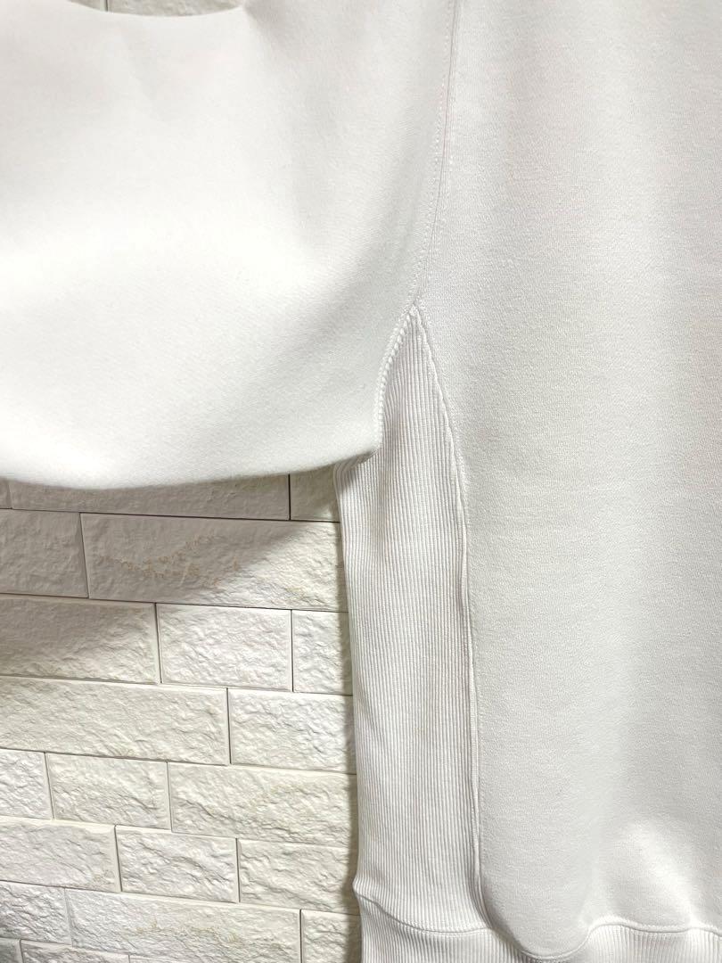 [美品] THE NORTH FACEホワイト トレーナー/レディースＭ