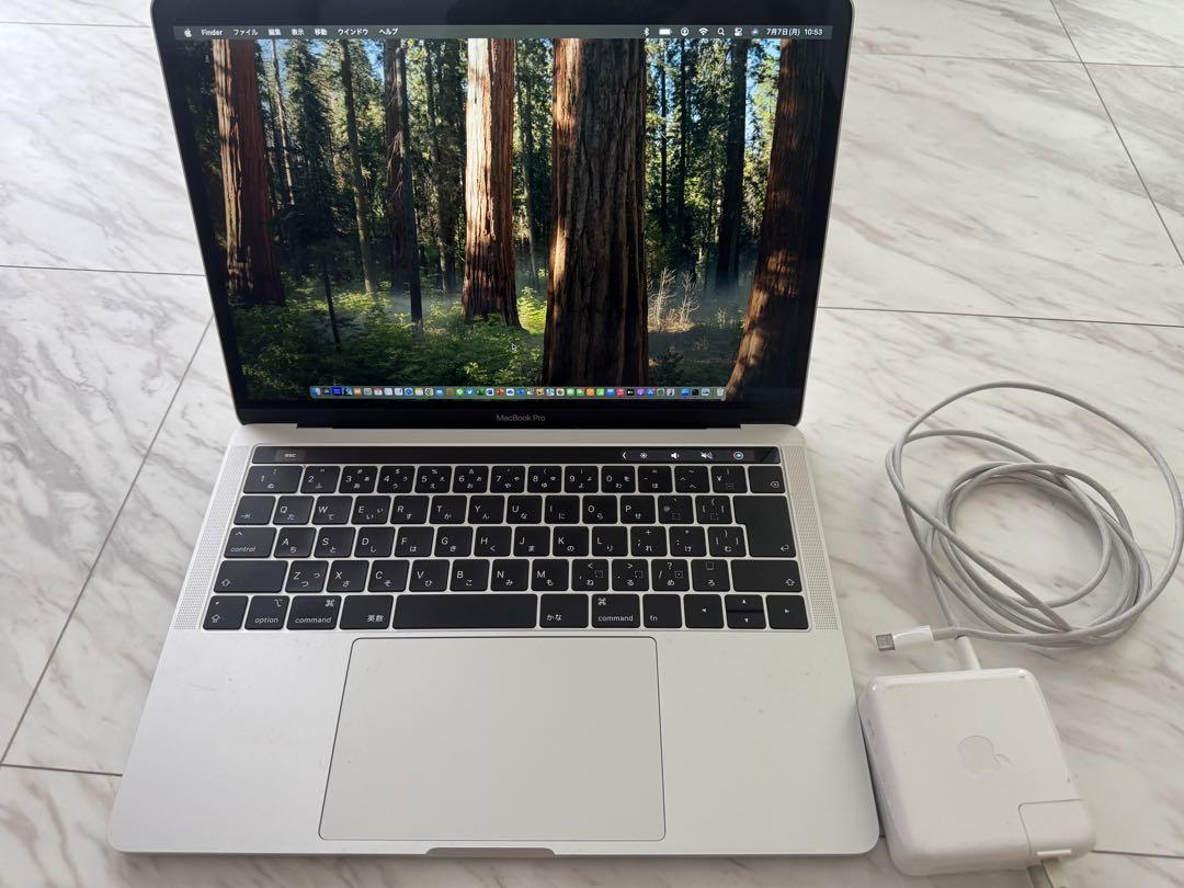 【美品】MacBook Pro13インチ 箱 充電器付き 美品】MacBook Pro13インチ 箱 充電器付き