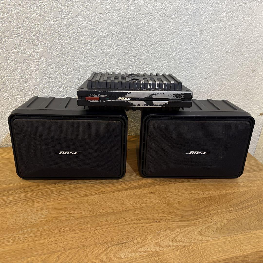 BOSE スピーカーシステム 101MM（ペア）＋パワーアンプ 1705II