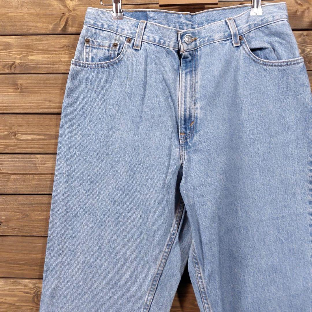 00s USA製 Levi's リーバイス 550 テーパード 色落ち デニム