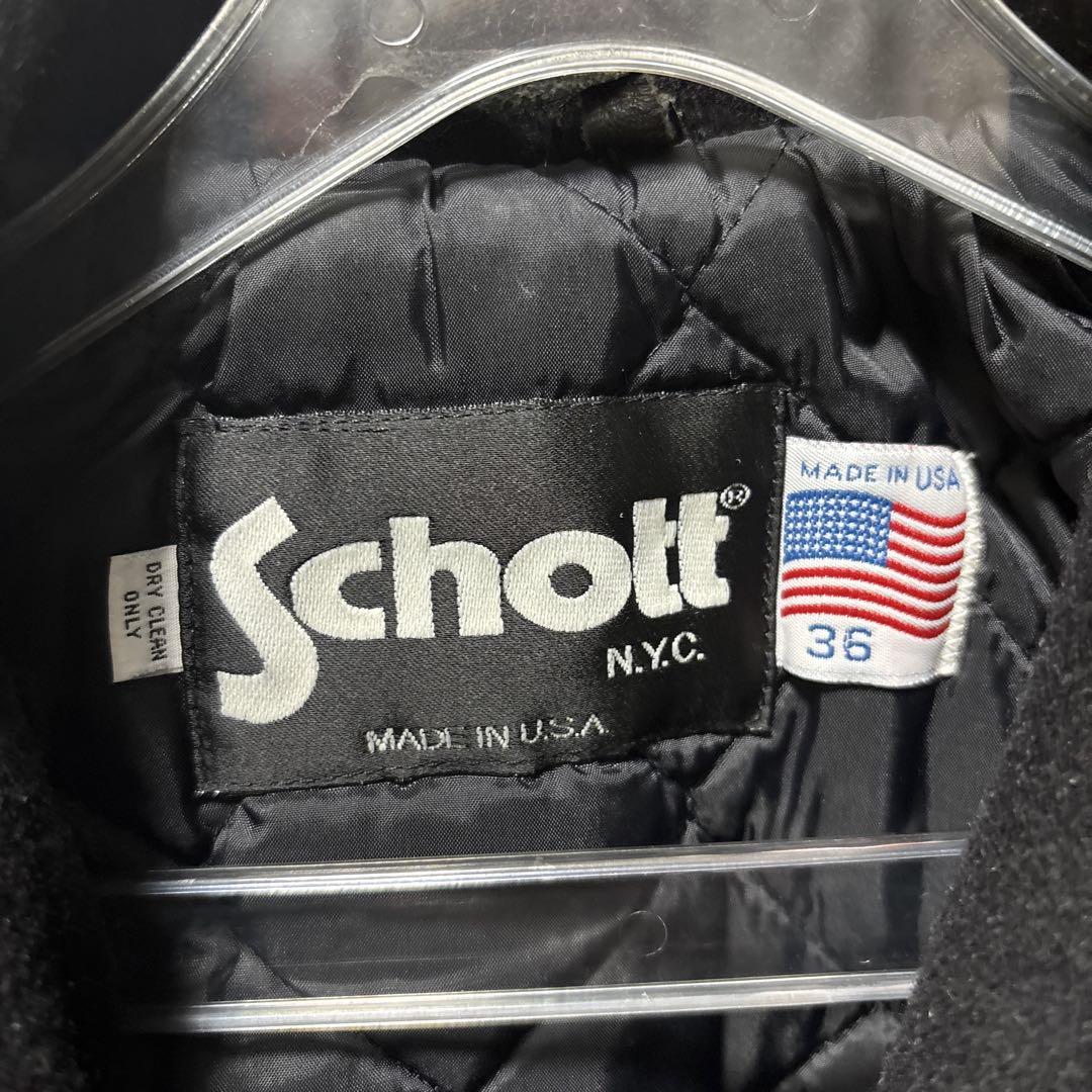 Schott ピーコート　USA製