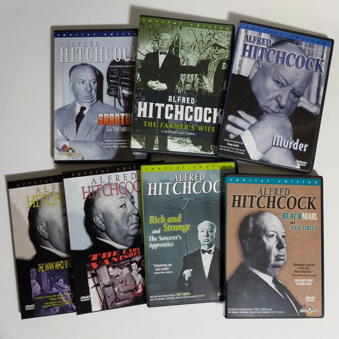 大人気好評 アルフレッド ヒッチコック 輸入盤DVDボックス 日本語字幕付き mc3QH-m37209196502 通販大特価