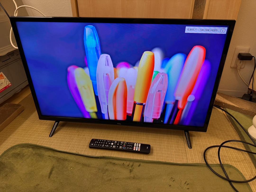 極美品！TCL 32S5200A スマートテレビ　32型　2022年製 映綺麗