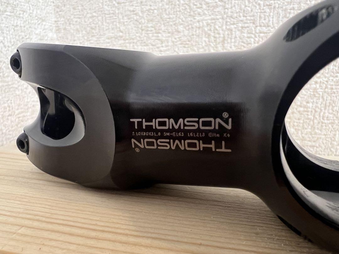 THOMSON Elite X4 Stem 10° 80ｍｍ