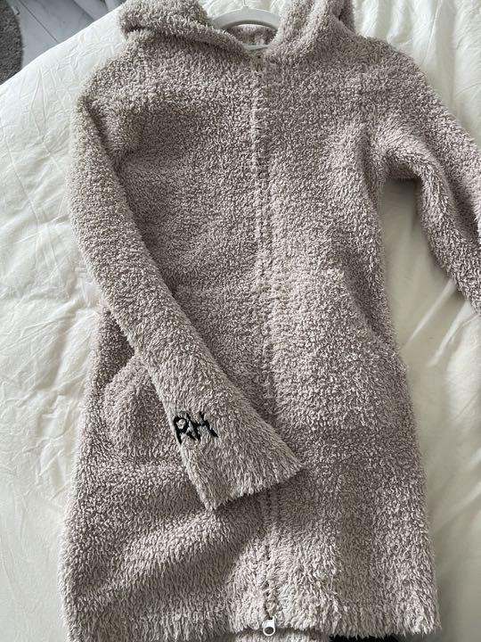 ロングコート 【美品】RonHerman ベアフットドリームス モコモコ パーカー レコレクション GAIJIN MADEガイジンメイド花柄フラワーイージーパンツ3blueblue その他