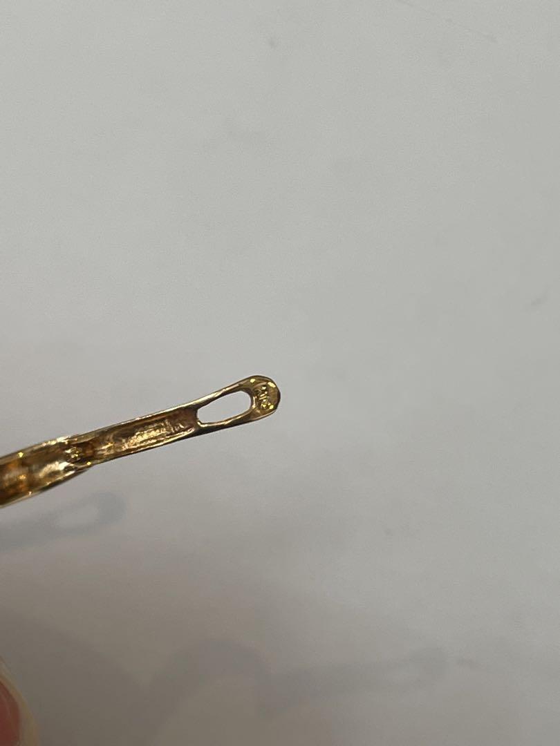 K18ピアス　真珠　18金パールピアス　ホワイトパール　フープピアス　金ピアス
