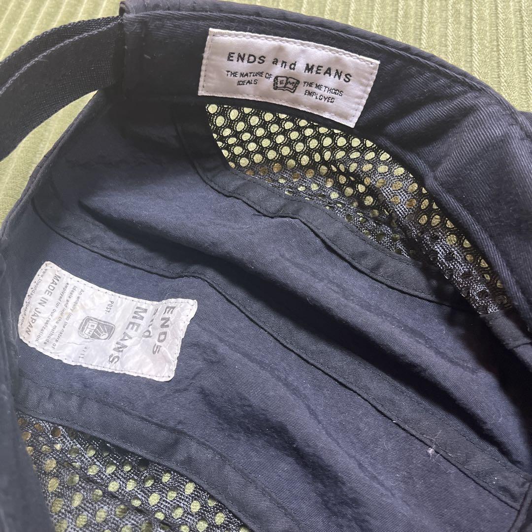 帽子 ENDS AND MEANS MESH CAMP CAP