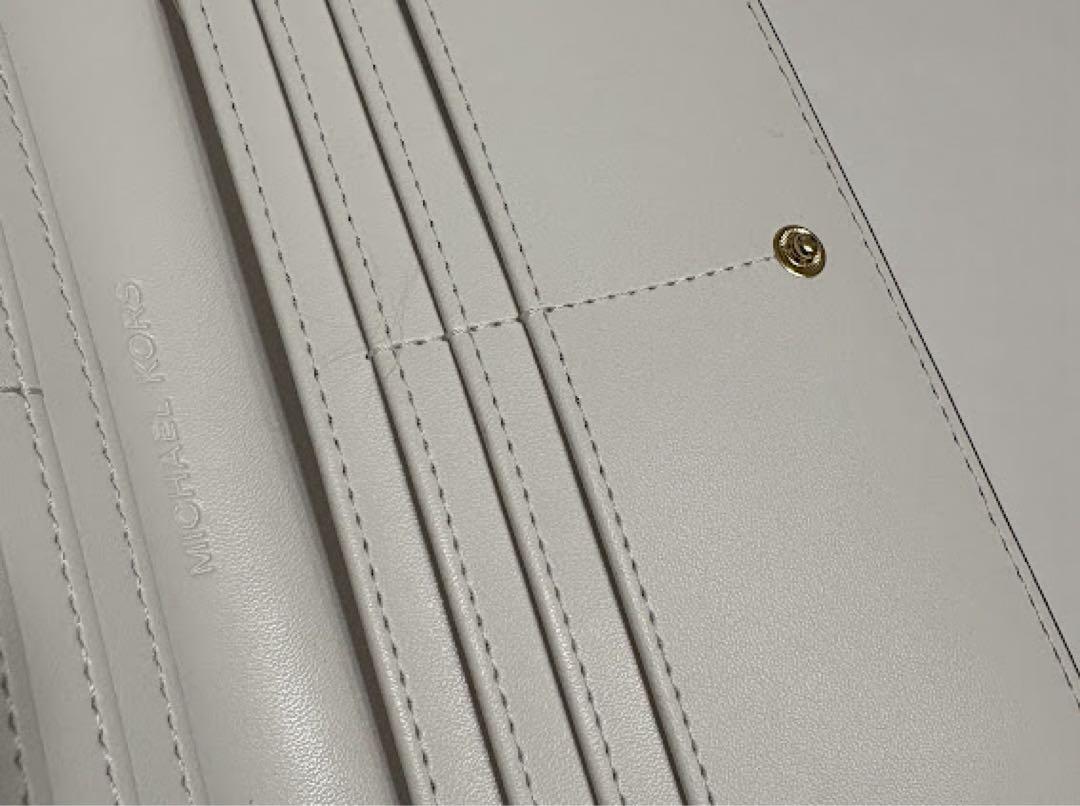 《正規品》《新品未使用品》MICHAEL KORS長財布 ホワイト