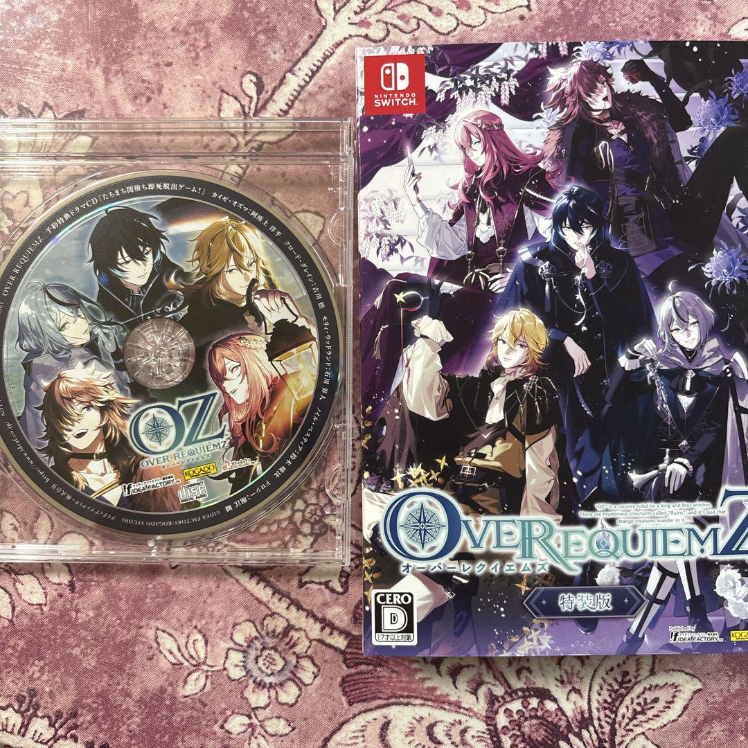 OVER REQUIEMZ オーバーレクイエムズ オバレク Switch OVER REQUIEMZ for Nintendo Switch, Nintendo Switch 2