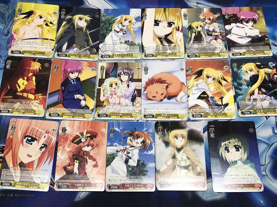 魔法少女リリカルなのは　ヴァイスシュバルツ　まとめ売り SR RR PR あり